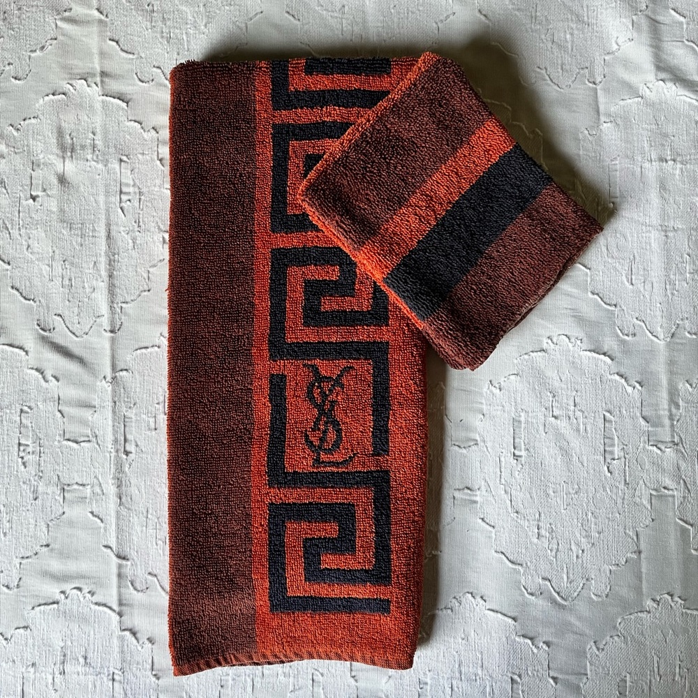 YSL Vintage Hand Towel Set